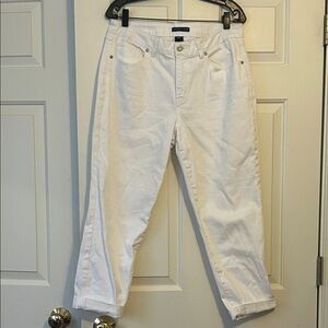 Sincerely Jules White Ankle Jeans